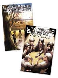 L'ATTACCO DEI GIGANTI 34 BUNDLE + SHORT STORIES 5