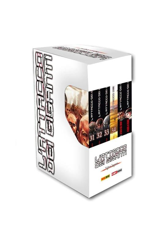 L'ATTACCO DEI GIGANTI COFANETTO 7 - INCLUDE I VOLUMI DAL 31 AL 34