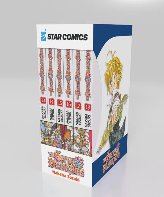 THE SEVEN DEADLY SINS COLLECTION 3  CONTIENE I VOLUMI DA 13 A 18