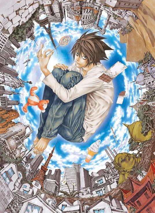 DEATH NOTE L CHANGE THE WORLD QUARTA RISTAMPA  ROMANZO