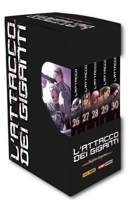 L'ATTACCO DEI GIGANTI COFANETTO 6  INCLUDE I VOLUMI DAL 26 AL 30