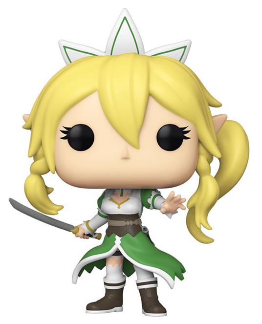 ACTION FIGURE FUNKO POP  SWORD ART ONLINE 991  LEAFA 9 CM
