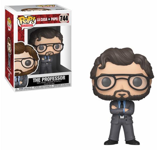 ACTION FIGURE FUNKO POP 744 LA CASA DI CARTA  IL PROFESSORE 9 CM