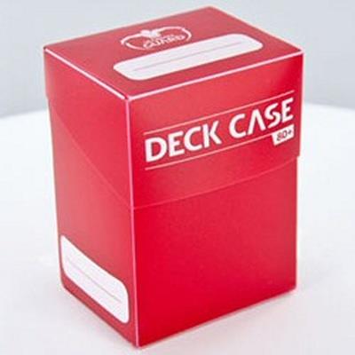 DECK BOX PER CARTE COLLEZIONABILI MISURA STANDARD ROSSO (80)