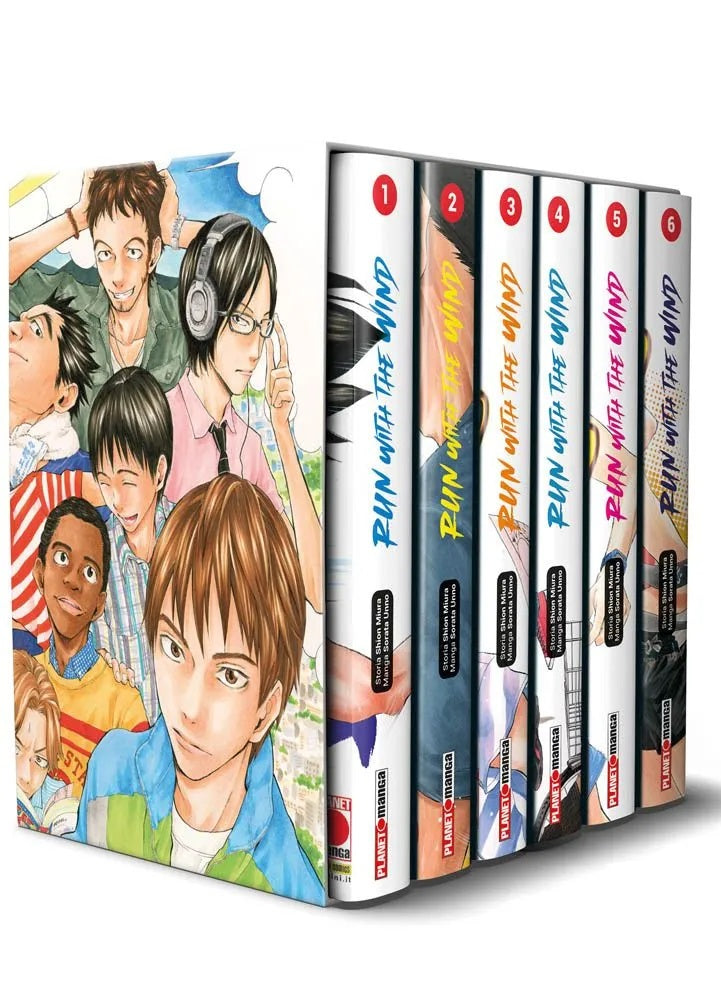 RUN WITH THE WIND COFANETTO - IN UNUNICA SOLUZIONE I SEI VOLUMI DEL MANGA DI SO