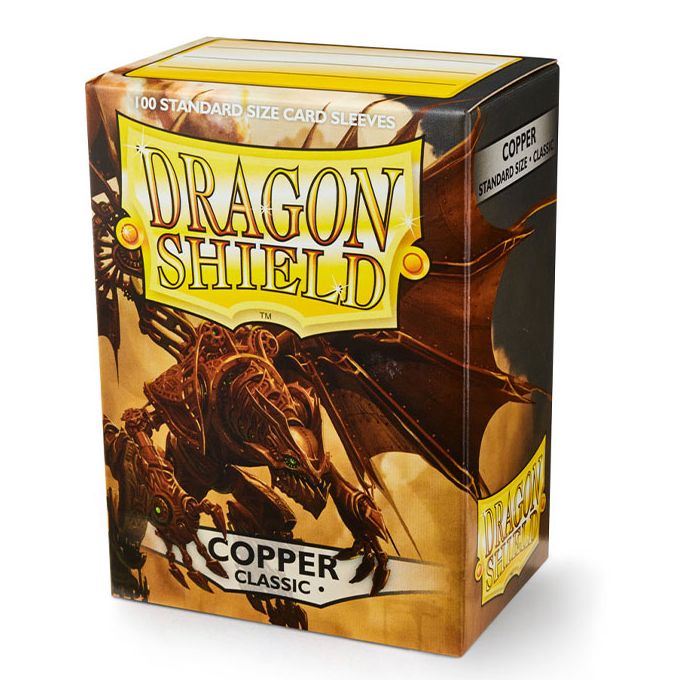 DECK PROTECTOR DRAGON SHIELD MISURA STANDARD COPPER CLASSIC (100)