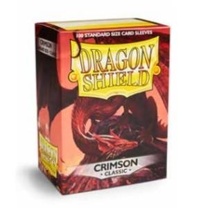 DECK PROTECTOR DRAGON SHIELD MISURA STANDARD (100)  CRIMSON