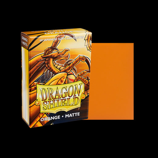 DECK PROTECTOR DRAGON SHIELD JAPANESE ORANGE MATTE (60)