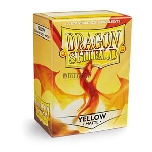 DECK PROTECTOR DRAGON SHIELD MISURA STANDARD YELLOW MATTE (100)