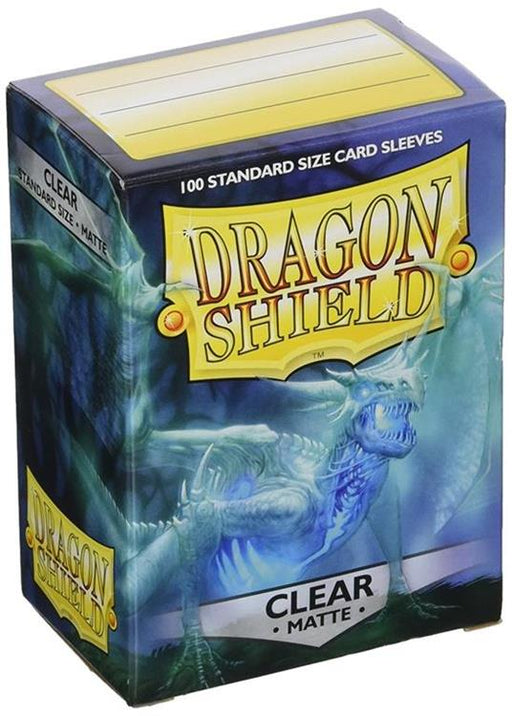 DECK PROTECTOR DRAGON SHIELD STANDARD CLEAR MATTE (100)