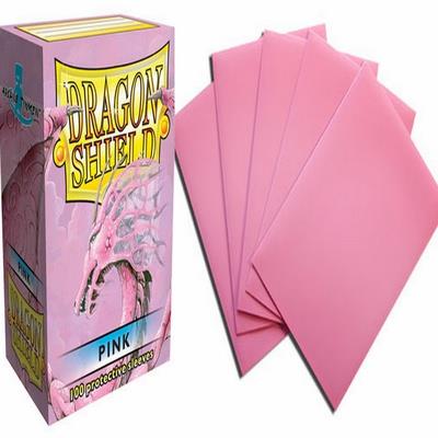 DECK PROTECTOR DRAGON SHIELD MISURA STANDARD (100)  ROSA