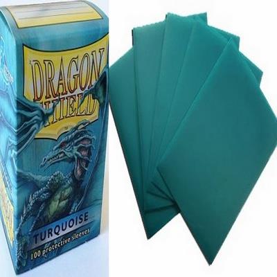 DECK PROTECTOR DRAGON SHIELD MISURA STANDARD (100)  TURCHESE