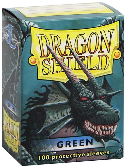 DECK PROTECTOR DRAGON SHIELD MISURA STANDARD (100)  VERDE