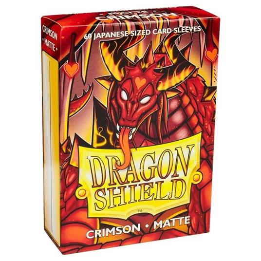 DECK PROTECTOR DRAGON SHIELD MISURA JAPANESE CRIMSON MATTE (60)