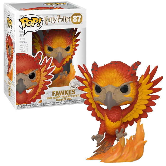 ACTION FIGURE FUNKO POP HARRY POTTER  FAWKES 87 9 CM