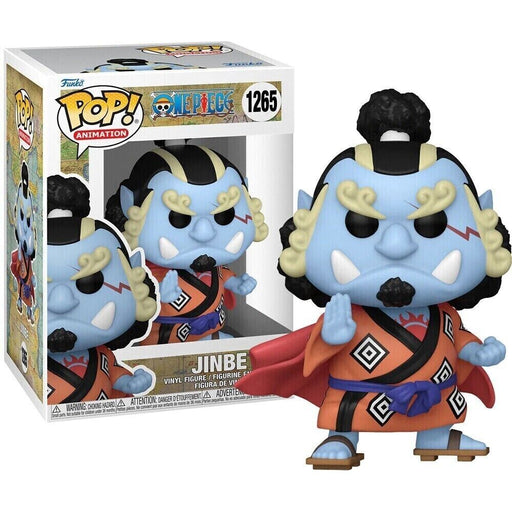 ACTION FIGURE FUNKO POP ONE PIECE JINBE 1265 9 CM