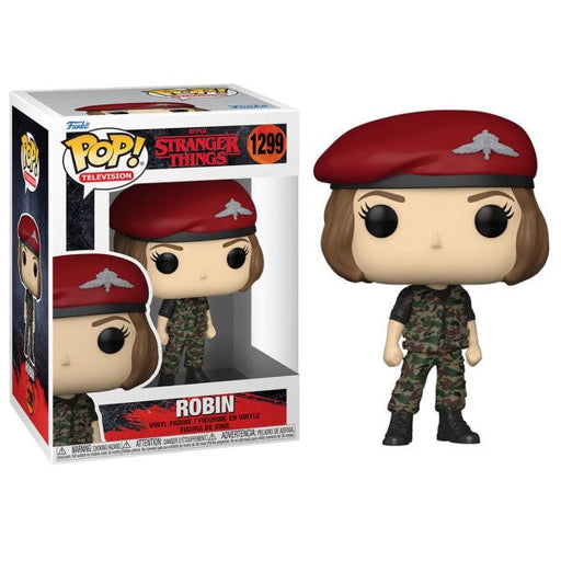 FUNKO POP STRANGER THINGS  1299 S4 ROBIN HUNTER 9 CM