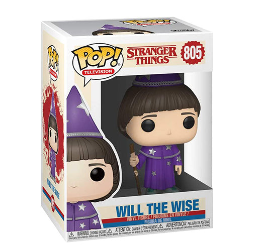 ACTION FIGURE FUNKO POP STRANGER THINGS  805 WILL THE WISE 9 CM