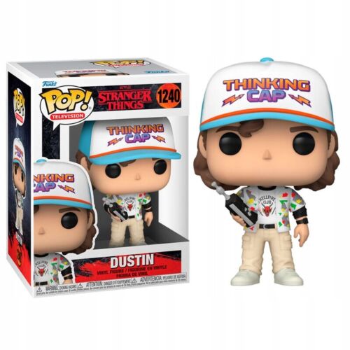 ACTION FIGURE FUNKO POP STRANGER THINGS S4 DUSTIN 1240 9 CM