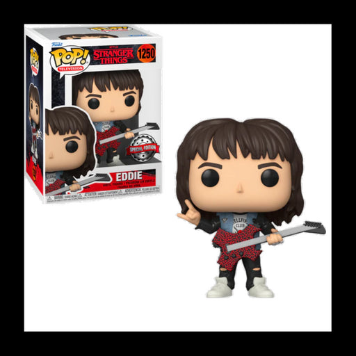 ACTION FIGURE FUNKO POP STRANGER THINGS EDDIE W/GUITAR 1250 9 CM
