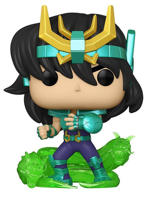 ACTION FIGURE FUNKO POP 807 SAINT SEIYA  DRAGON SHIRYU 9 CM