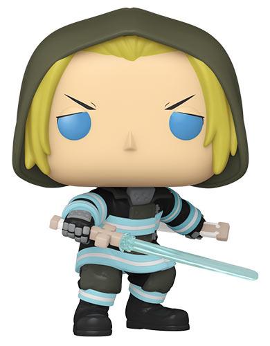ACTION FIGURE FUNKO POP FIRE FORCE 978 ARTHUR WITH SWORD 9 CM