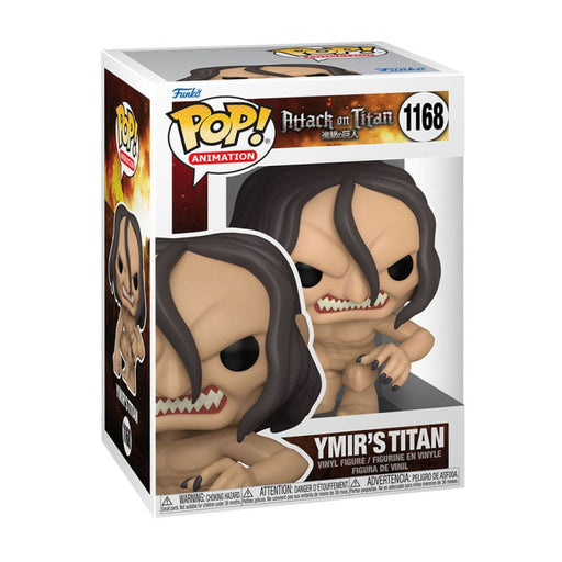 ACTION FIGURE FUNKO POP L'ATTACCO DEI GIGANTI 1168 YMIR 9 CM