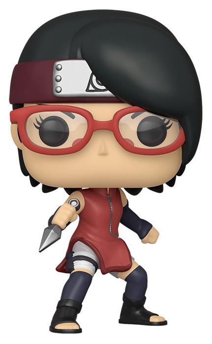 ACTION FIGURE FUNKO POP  BORUTO  672 SARADA UCHIHA 9CM