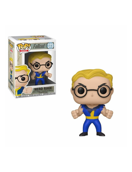 ACTION FIGURE FUNKO POP  FALLOUT  373 VAULT BOY NERD RAGE 15CM