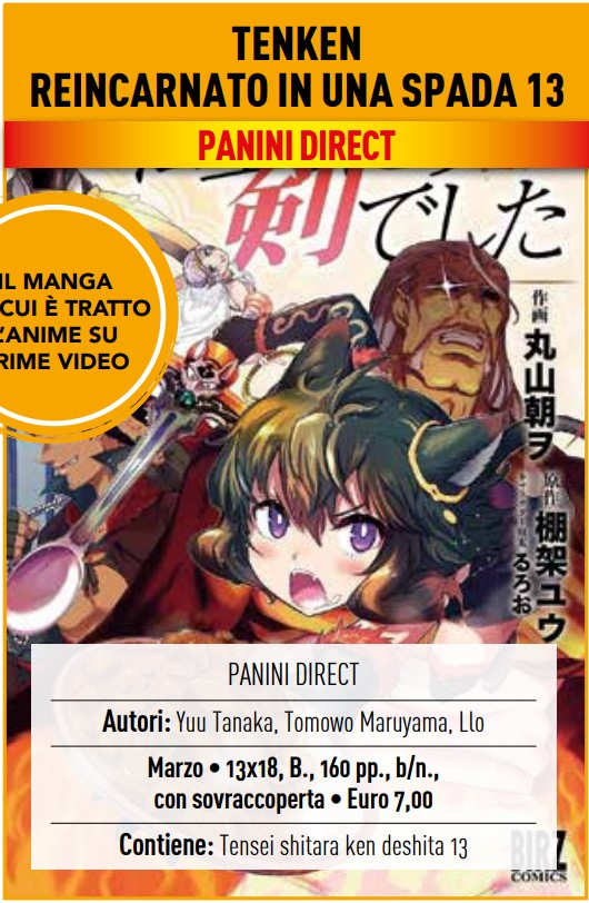 TENKEN REINCARNATO IN UNA SPADA 13