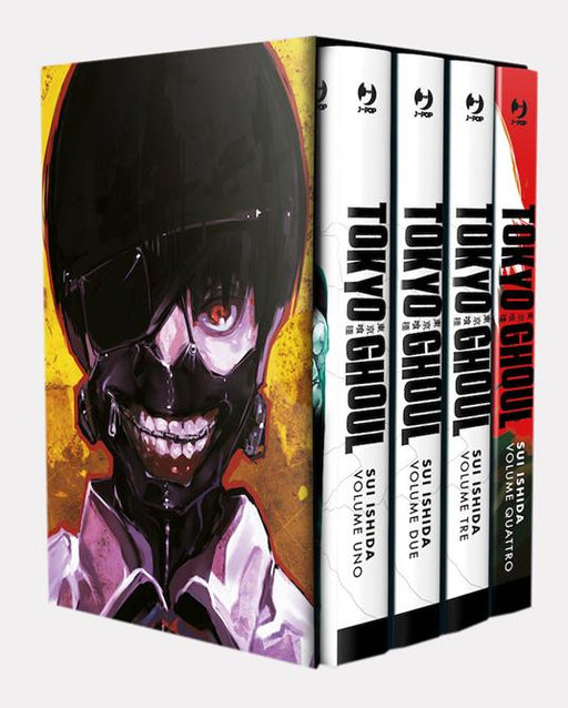 TOKYO GHOUL DELUXE BOX 1 CONTIENE I VOLUMI DA 1 A 4