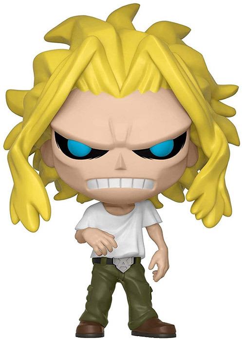 ACTION FIGURE FUNKO POP 371 MY HERO ACADEMIA  ALL MIGHT WEAKENED 9 CM