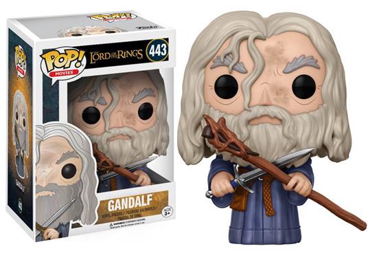 ACTION FIGURE FUNKO POP 443 IL SIGNORE DEGLI ANELLI  GANDALF 9 CM