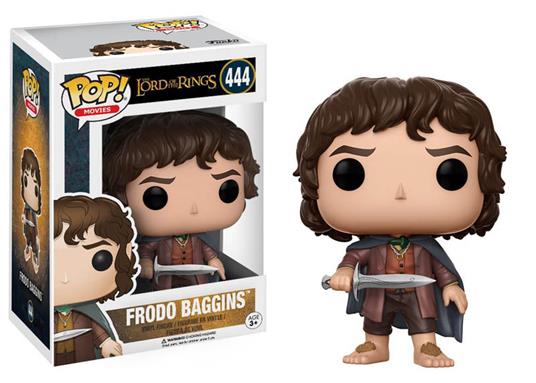 ACTION FIGURE FUNKO POP 444 IL SIGNORE DEGLI ANELLI  FRODO BAGGINGS 9 CM