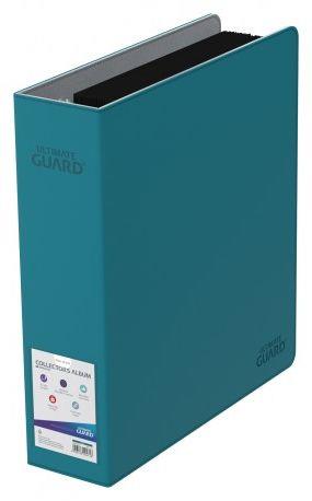 RACCOGLITORE AD ANELLI PER CARTE COLLEZIONABILI BLU PETROLIO 70MM