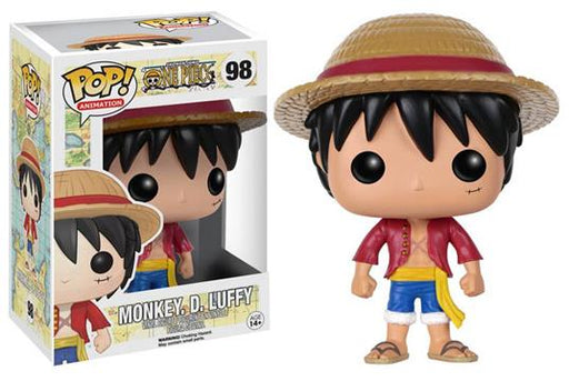 ACTION FIGURE VINYL FUNKO POP 98 ONE PIECE MONKEY D. LUFFY 98 9 CM