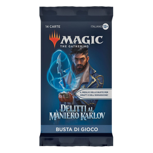 BUSTA ESPANSIONE MAGIC THE GATHERING DELITTI MANIERO KARLOV