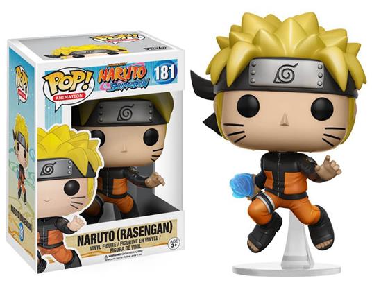 ACTION FIGURE FUNKO POP 181 NARUTO  NARUTO RASENGAN 9 CM