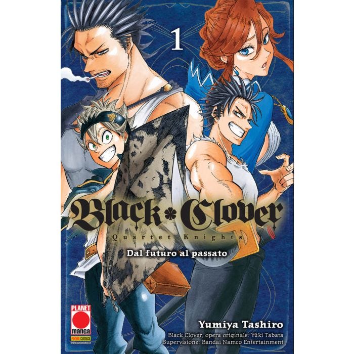 BLACK CLOVER QUARTET KNIGHTS RISTAMPA 1