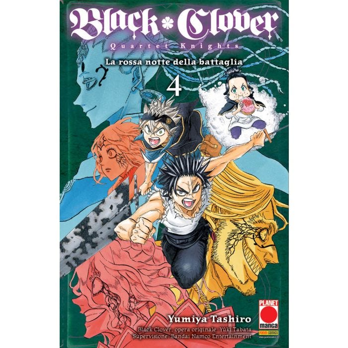 BLACK CLOVER QUARTET KNIGHTS 4