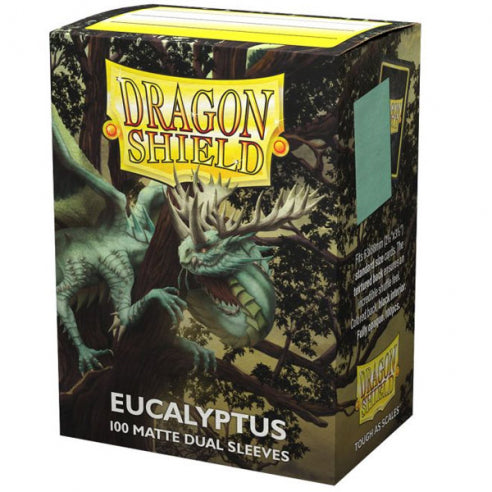 DECK PROTECTOR DRAGON SHIELD STANDARD EUCALYPTUS MATTE DUAL (100)