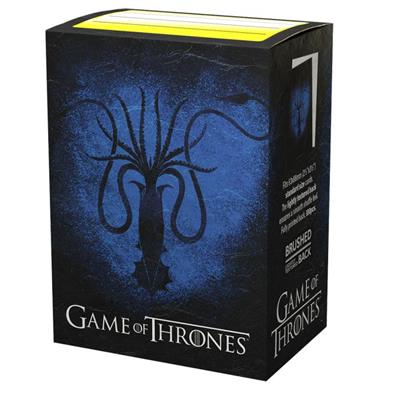 DECK PROTECTOR DRAGON SHIELD STANDARD HOUSE GREYJOY (100)