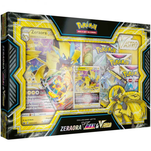 POKEMON COLLEZIONE LOTTA ZERAORA VMAX & VASTRO (ITA)